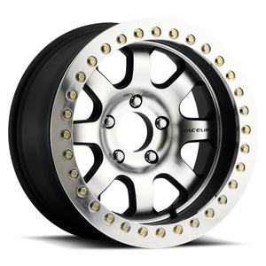 Raceline RT260 Avenger BMF 17x8.5in / 6X135 BP / -19mm Offset / 87.1mm Bore - Satin Black Machined