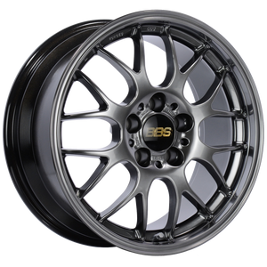BBS RG-R 17x8 5x120 ET40 CB72.5 Diamond Black Wheel -82mm PFS/Clip Req