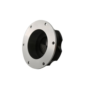 Aeromotive Fill Cap - Screw-On - 3in - Flanged - 6-Bolt - Black