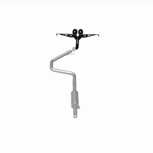 MagnaFlow 2019 Hyundai Veloster 1.6L 2.5in Center Exit Stainless Steel Cat-Back Exhaust w/Blk Tips