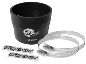 aFe Magnum FORCE Intake Coupling Kit (3-3/4 IN ID to 3-1/2 IN ID x 3 IN L) Straight Black