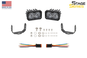 Diode Dynamics C2R White Flood Standard LED Pod (Pair)