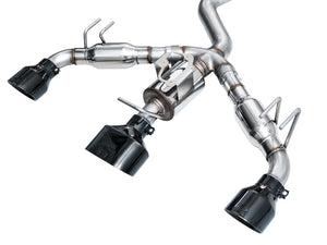 AWE Tuning 2023+ Toyota GR Corolla Touring Edition Exhaust - Diamond Black Tips