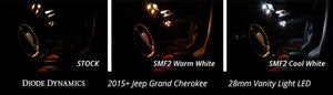 Diode Dynamics 28mm SMF2 LED Bulb - Amber Set of 4