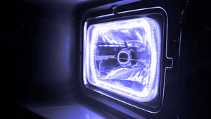 Oracle Pre-Installed Lights 7x6 IN. Sealed Beam - White Halo