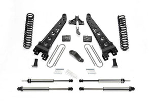 Fabtech 17 Ford F450/F550 4WD Diesel 6in Rad Arm Sys w/Coils & Dl Shks