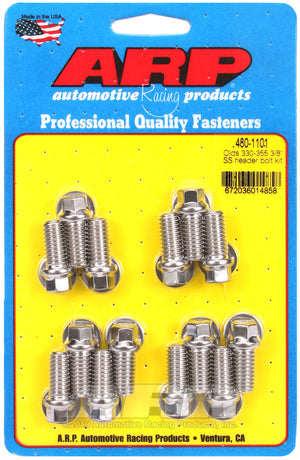 ARP Olds 330-455 3/8in SS Header Bolt Kit