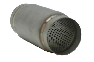 Vibrant SS Race Muffler 4.5in inlet/outlet x 5in long