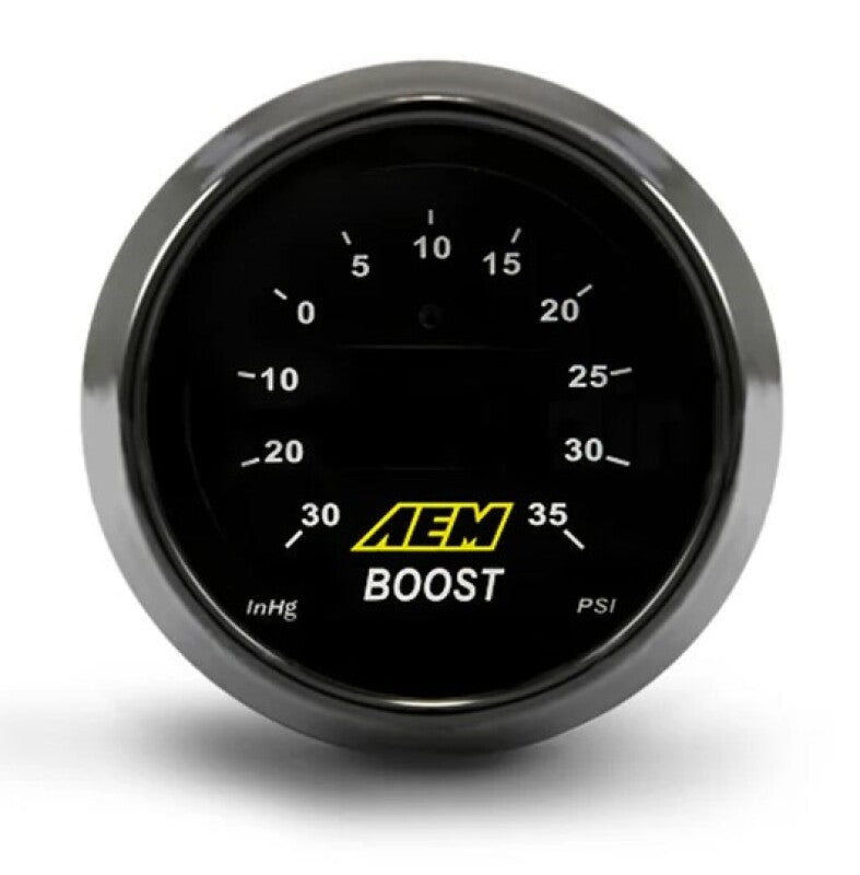 AEM 52mm Boost Digital Gauge -30-35psi