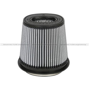 aFe Momentum Intake Filter w/Pro DRY S (5-1/4x3-3/4)IN F x(7-3/8x5-7/8)IN B x(4-1/2x4)IN Tx6-3/4IN