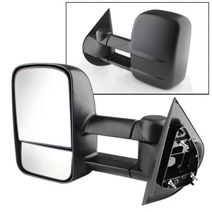 xTune Chevy Silverado 07-12 Manual Extendable Manual Adjust Mirror Left MIR-CSIL07-MA-L