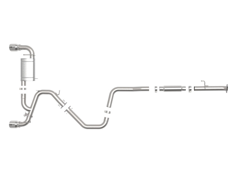 aFe Power Cat Back Exhaust - 19-20 Hyundai Veloster N L4-2.0L (t) w/ Polished Tips