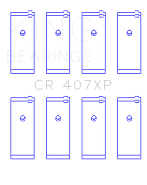 King Engine Bearings Nissan CA18DET (Size STD) Performance Rod Bearing Set