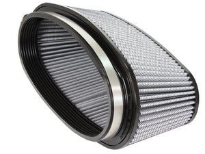 aFe Magnum FORCE Intake Rplcmnt Air Filter (11-3/8x4)IN F x (14x5-1/2)IN B x (12x3-1/2)IN T x 5IN H