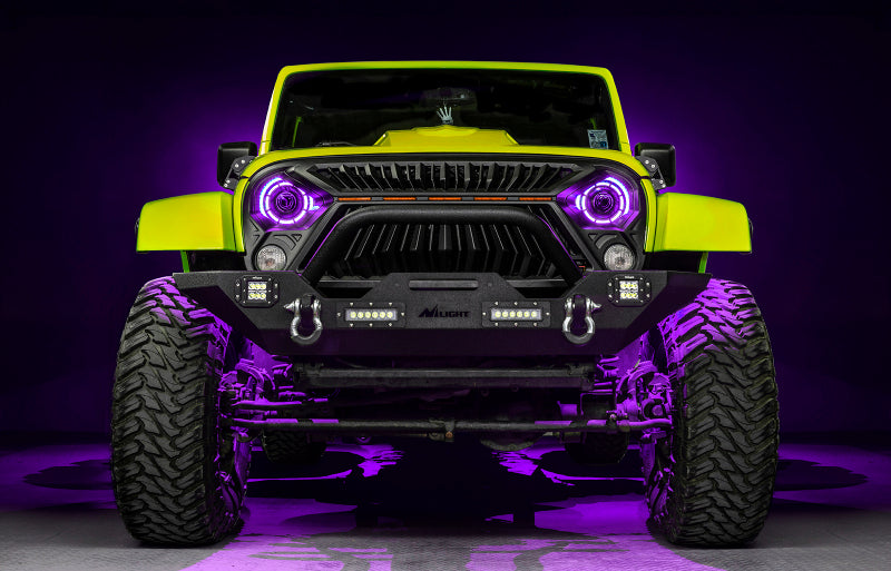 ORACLE Lighting 0718 Jeep Wrangler JK Oculus 7in ColorSHIFT BiLED Projector Headlights