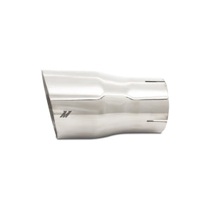 Mishimoto Clamp-On Single Wall Exhaust Tip 5in Outlet - Polished