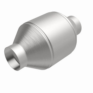 MagnaFlow Conv Univ 2.25in Inlet/Outlet Center/Center Round 3in Body L x 5in W x 8.75in Overall L
