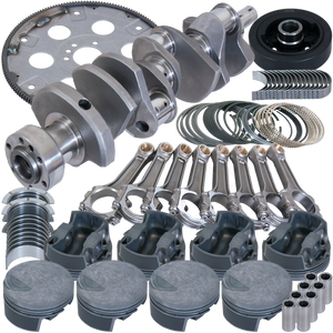 Eagle Chevy 454 1Pc 4.250in Crank 6.385in I-Beam Rod -3cc Flat Top 4.320in Pistons Balanced Assembly