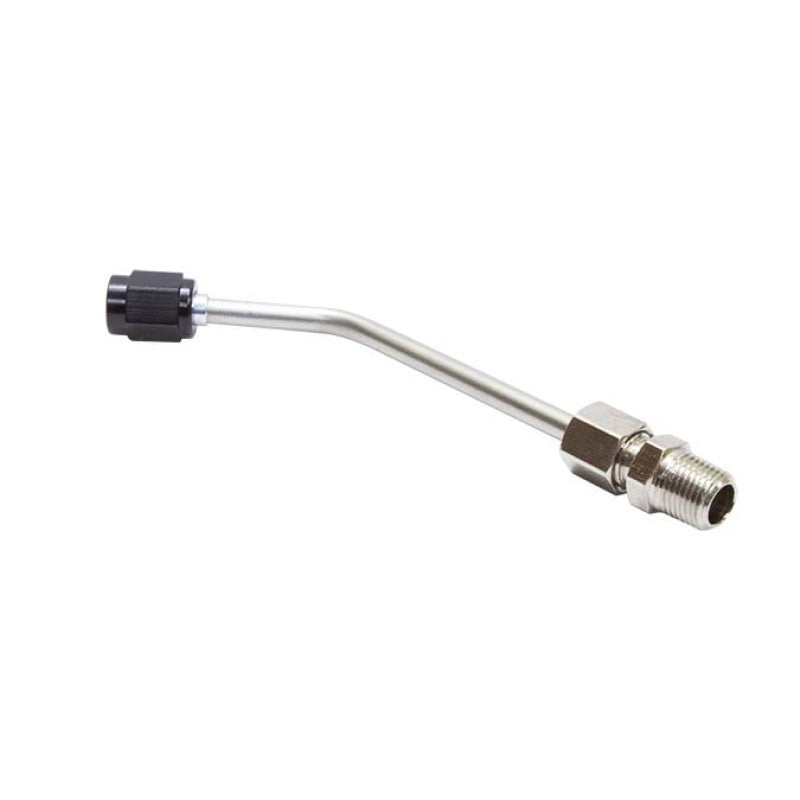 Nitrous Express Hitman Stage 6 & Propower SS Solenoid to Plate Connector - Black