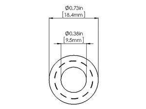 aFe Magnum FORCE Cold Air Intake System Spare Parts Kit (3/8in ID x 36in L)