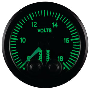 Autometer Stack 52mm 8-18V Pro-Control Battery Voltage Gauge -Black