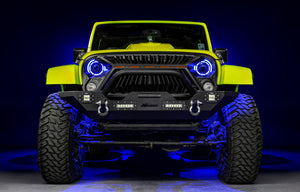 ORACLE Lighting 0718 Jeep Wrangler JK Oculus 7in ColorSHIFT BiLED Projector Headlights