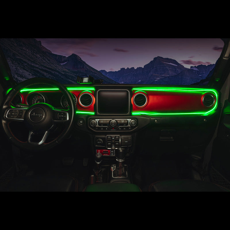 Oracle 18-23 Jeep Wrangler JL/Gladiator JT Dynamic ColorSHIFT LED Interior Dash Board Kit