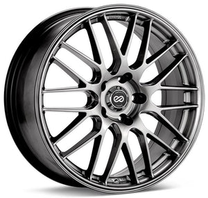 Enkei EKM3 18x8 5x110 40mm offset 72.6 Bolt Dia Hyper Silver Wheel