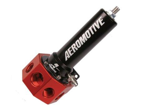 Aeromotive Regulator - 30-120 PSI - .500 Valve - 4x AN-08 and AN-10 inlets / AN-10 Bypass