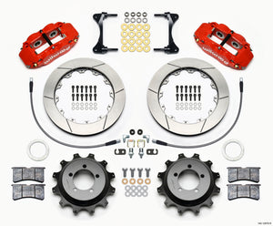 Wilwood Narrow Superlite 4R Rear Kit 12.88in Red 99-05 WRX / 99-07 Impreza