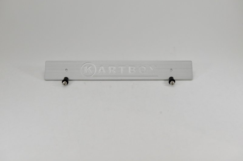 Kartboy Subaru License Plate Delete - Silver Moutain