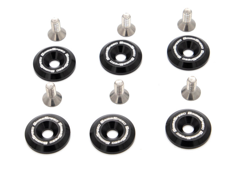 GrimmSpeed 2022+ Subaru BRZ/2022+ Toyota GR86 Engine Cover Kit - Black