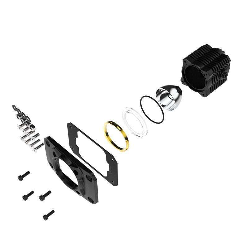 KC HiLiTES FLEX ERA 1 Flush Mount Faceplate (Plate ONLY - No Light)