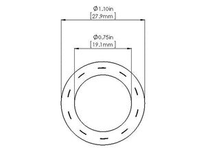 aFe Magnum FORCE Cold Air Intake System Spare Parts Kit (3/4in ID x 24in L)