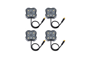 Diode Dynamics Single-Color Rock Light Installer Magnet Mount Kit (4-pack)