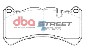 DBA 14-15 Maserati Quattroporte Rear Street Series Brake Pads