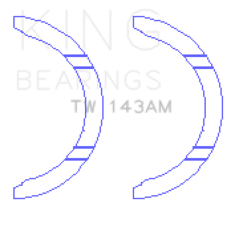 King Engine Bearings Mitsubishi 4G92/93 Thrust Washer Set