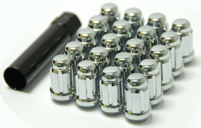 Wheel Mate Muteki Closed End Lug Nuts - Chrome 12x1.50