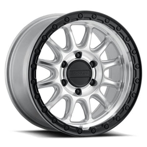 Raceline 960MB Alpha 17X8.5 / 5X127 BP / 0mm Offset / 78.1 Bore - Machined w/ Black Ring Wheel