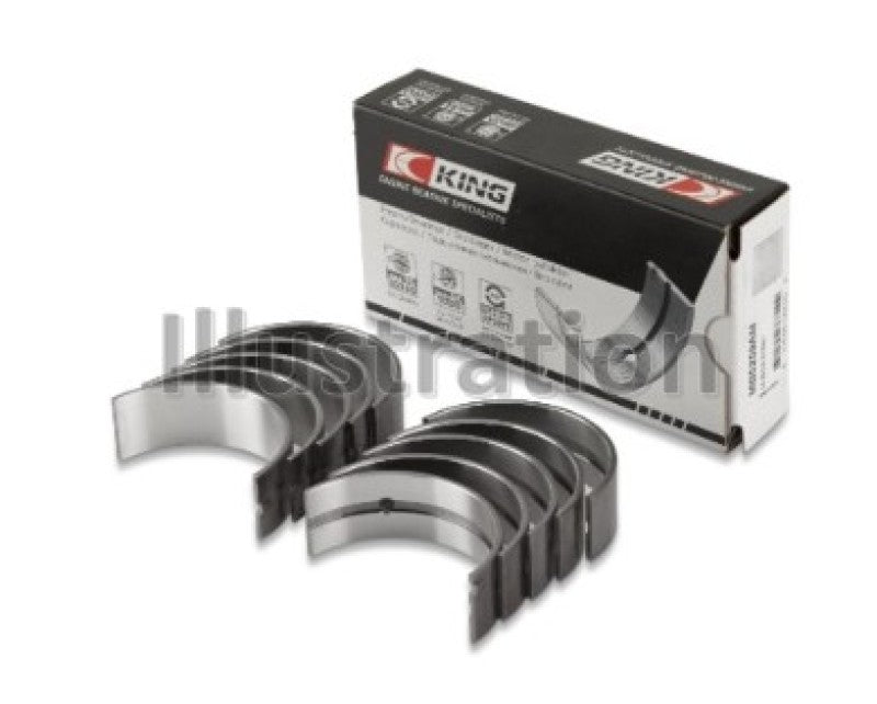 King Engine Bearings Toyota 3K/4K (Size STD) Main Bearing Set