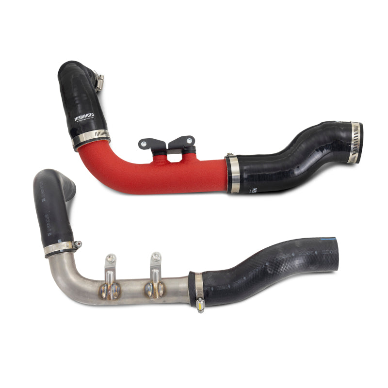 Mishimoto 2023+ Toyota GR Corolla Intercooler Pipe Kit - Wrinkle Red