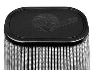aFe Magnum FORCE Intake Rplcmnt Air Filter(7-1/2x5-1/2)IN F x (9x7)IN B x (5-3/4x3-3/4)IN T x 10IN H