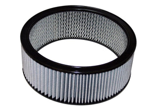 aFe MagnumFLOW Air Filters Round Racing P5R A/F Chrome Assy 14x5: Blk/Blue E/M
