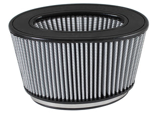 aFe Magnum FLOW Pro DRY S Air Filter 7x3in F 8-1/4x 4-1/4in B 9-1/4x5-1/4in T 5in H