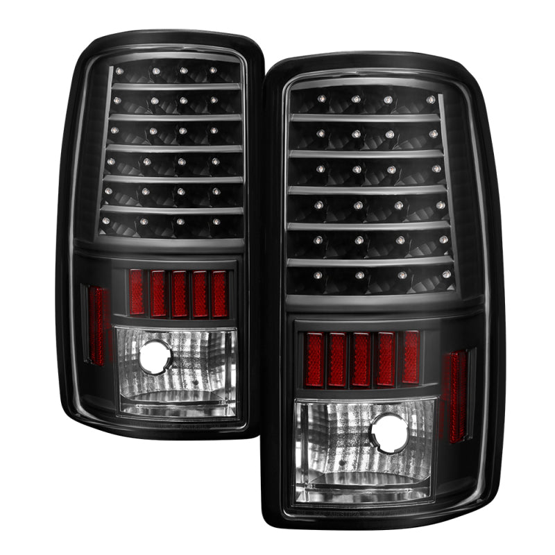 xTune GMC Yukon Denali/Denali Xl 01-06 LED Tail Lights Black ALT-ON-CD00-LED-BK