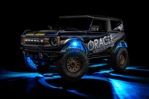 Oracle Underbody RGB+W Wheel Well Rock Light Kit - 8 PCS - ColorSHIFT