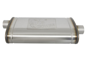 aFe MACH Force-Xp Muffler 3 IN ID Center/Offset x 11 IN W x 5 IN H x 22 IN L - Oval Body