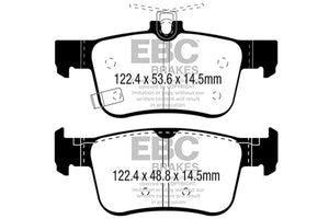 EBC 2016+ Honda Civic Coupe 1.5L Turbo Greenstuff Rear Brake Pads