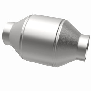 MagnaFlow Conv Univ 2.5in Inlet/Outlet Center/Center Round 3in Body L x 5in W x 8.75in Overall L