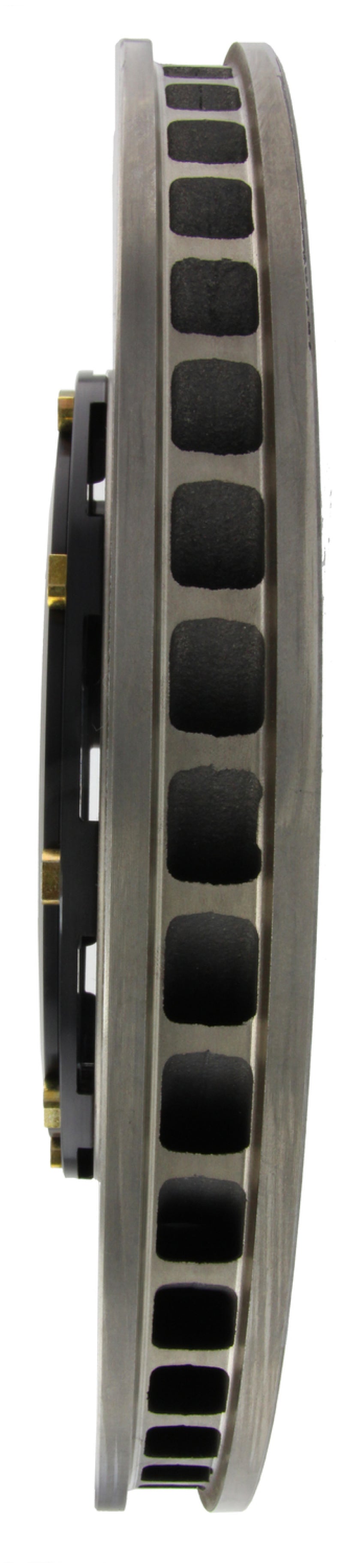 StopTech 09-11 Nissan GT-R Front Right Slotted Bare Iron 380x34mm AeroRotor Kit